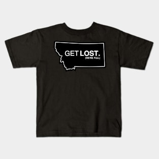 Get Lost Montana Kids T-Shirt